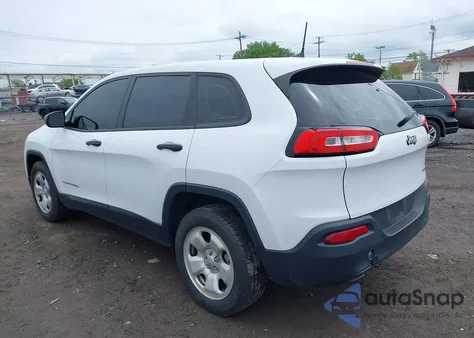 2017 Jeep Cherokee Sport Fwd из США, поврежденный, VIN 1C4PJLAB9HW503337